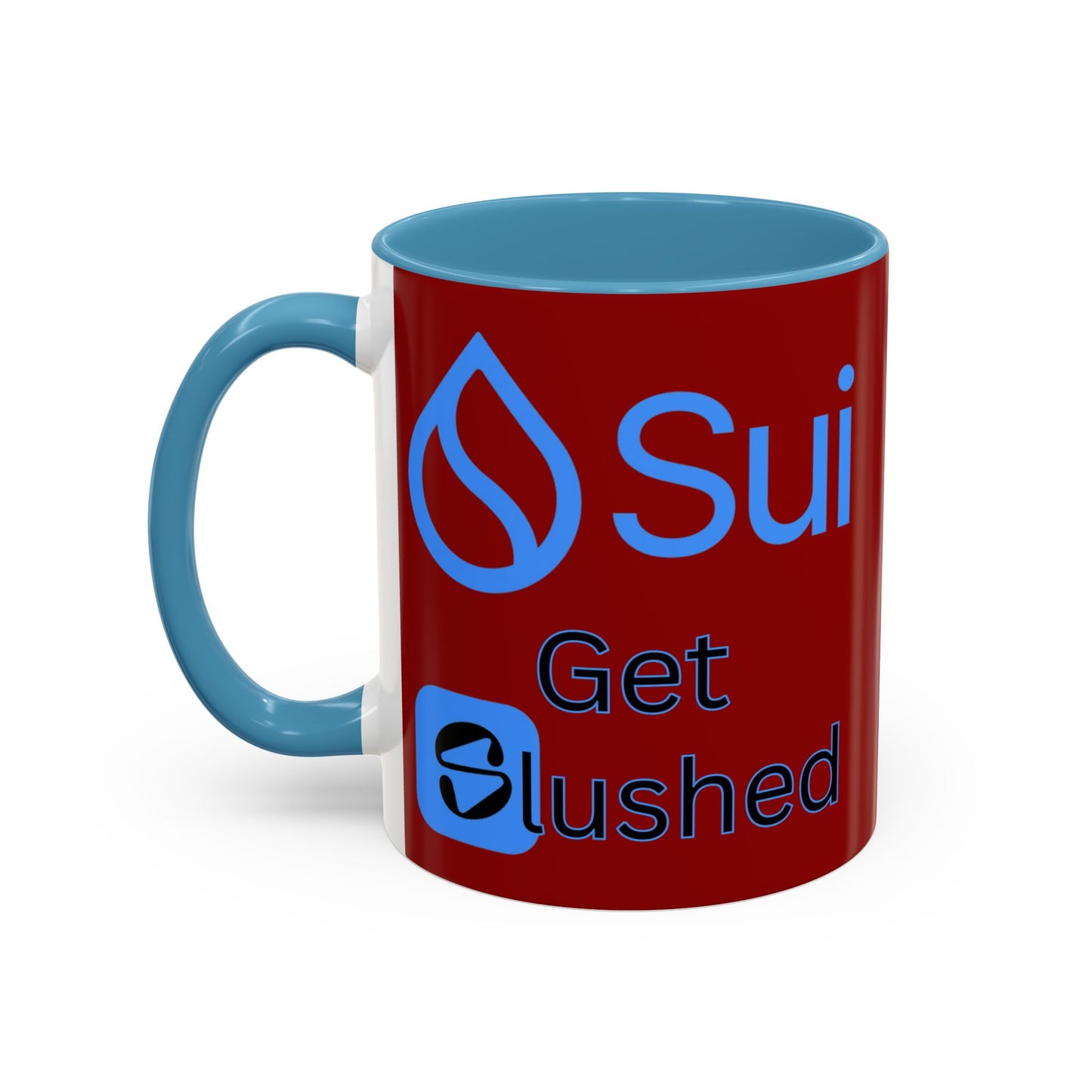 Sui: Get Slushed Red Accent Mug by cypherpunkgear.com