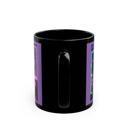 Bride of Frankenpunk Purple Mug by CreepyCrafts.boo