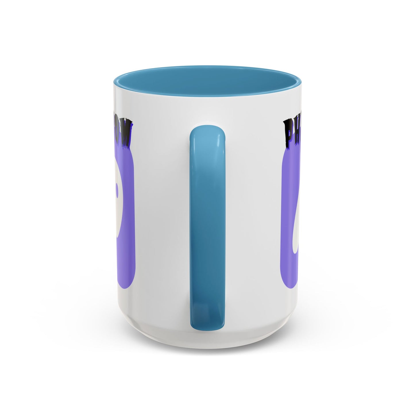 Phantom Hot Wallet White Accent Mug by cypherpunkgear.com