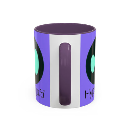 Hyperliquid Black font Light Purple Accent Mug by cypherpunkgear.com