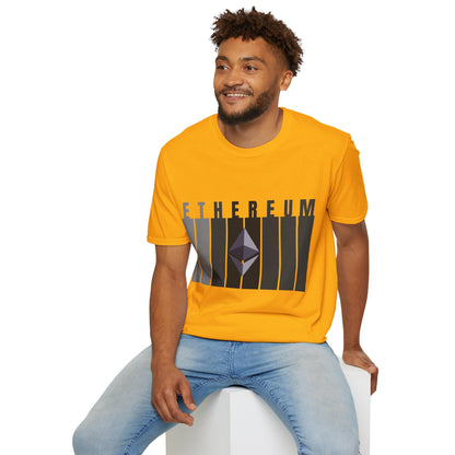 Ethereum (ETH) LTcolors Unisex T-Shirt by cypherpunkgear.com