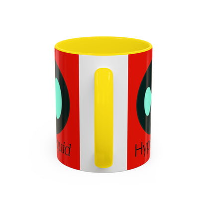Hyperliquid Black font Red Accent Mug by cypherpunkgear.com