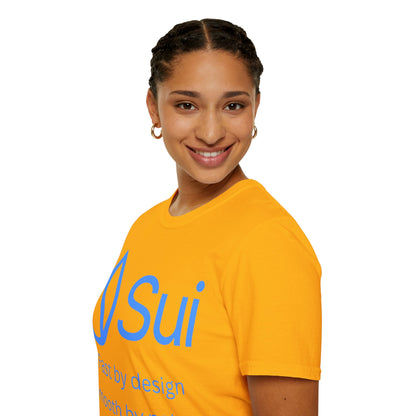 SUI Light colors Unisex T-Shirt by cypherpunkgear.com