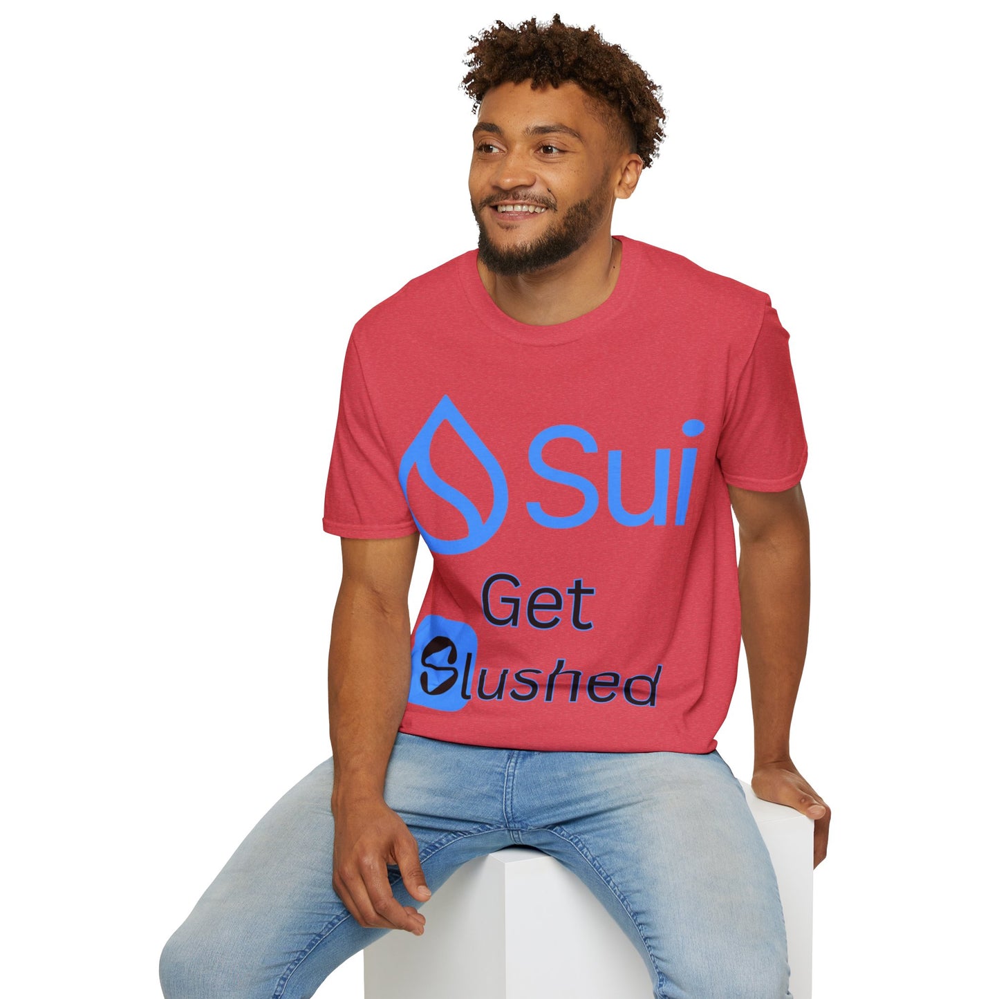 Sui: Get Slushed Light colors Unisex T-Shirt by cypherpunkgear.com