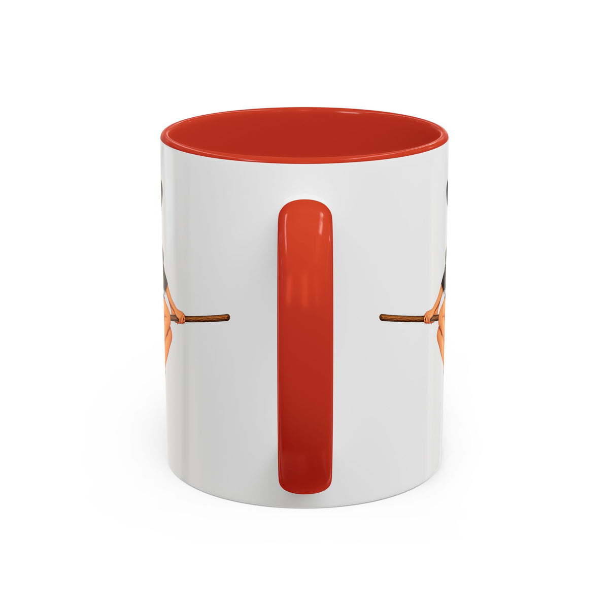 Hazel Hex White Accent Mug by CreepyCrafts.boo