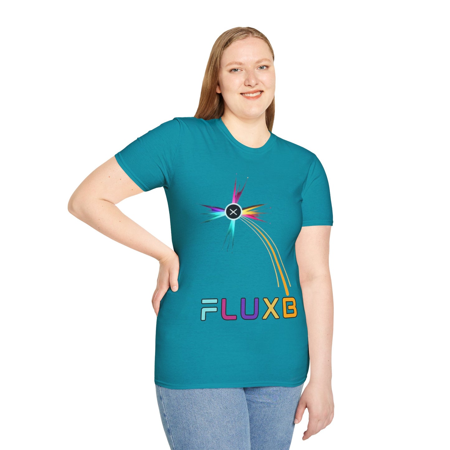 FluxBeam (FLUXB) Dark colors Unisex T-Shirt by cypherpunkgear.com