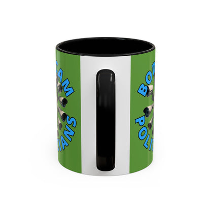 Bodycam the Politicians Cameras Green Accent Mug by cypherpunkgear.com