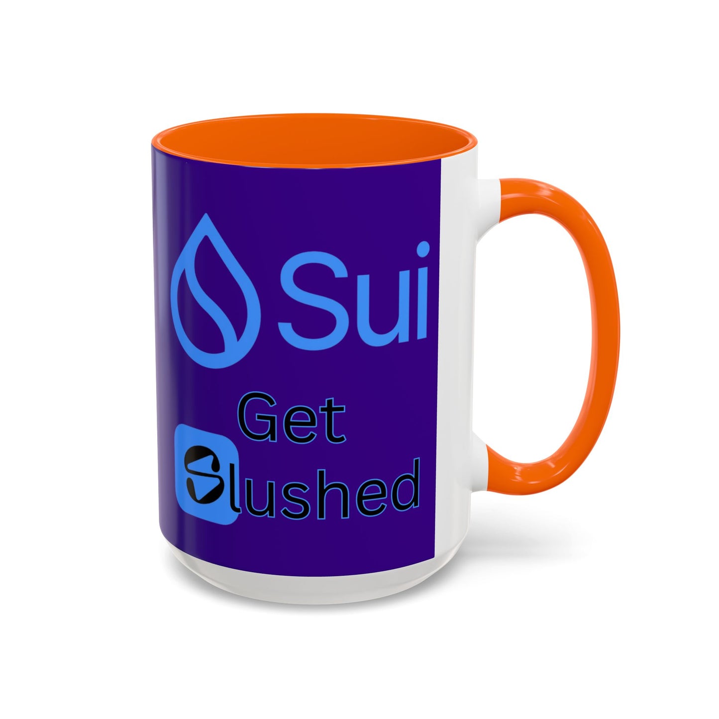 Sui: Get Slushed Purple Accent Mug by cypherpunkgear.com