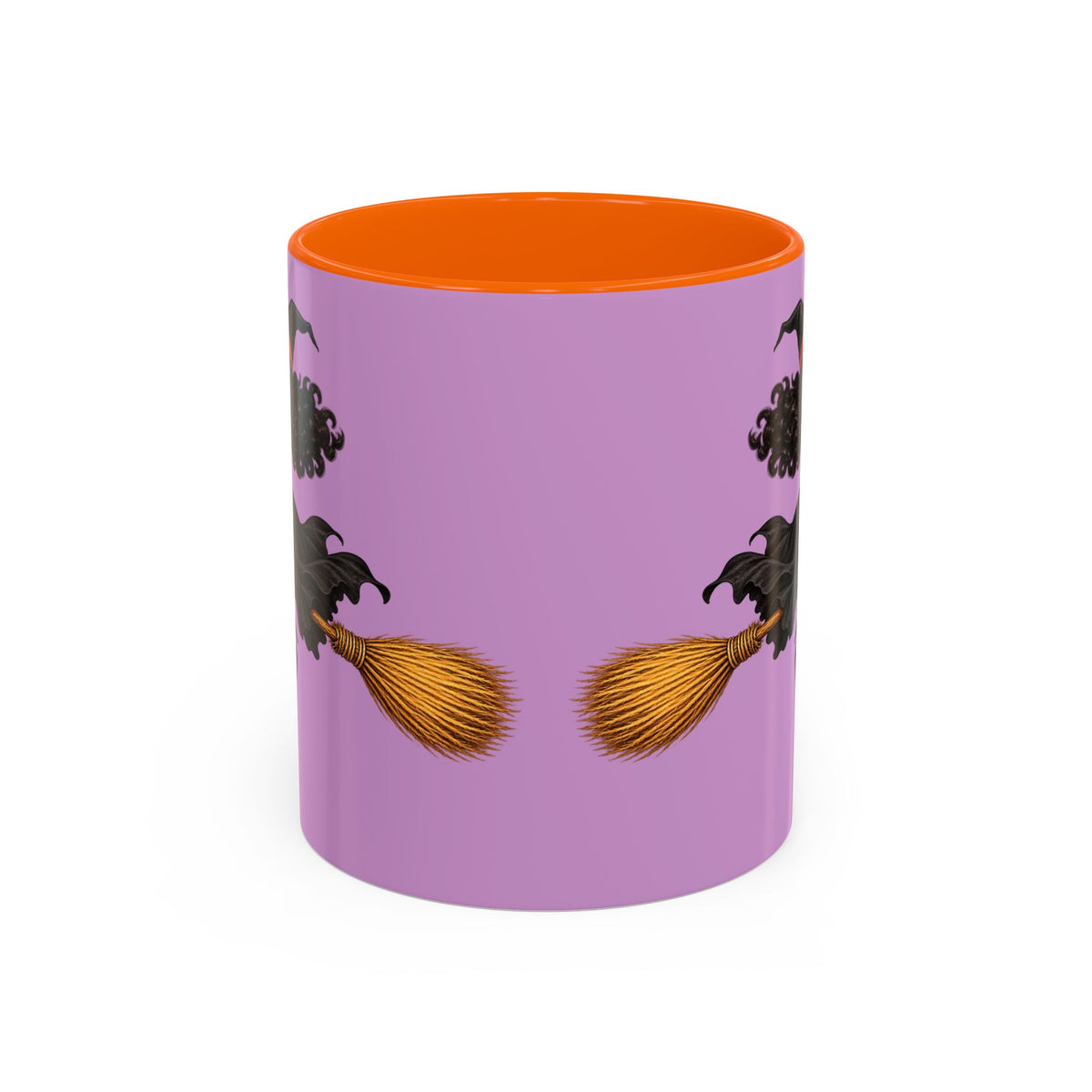 Velvet Vex Pink Accent Mug by CreepyCrafts.boo