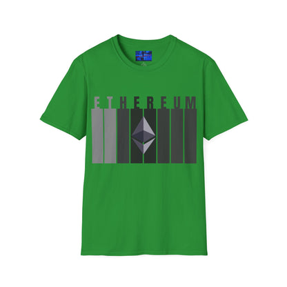 Ethereum (ETH) DKcolors Unisex T-Shirt by cypherpunkgear.com