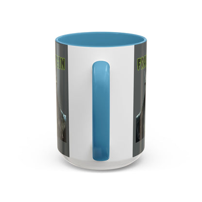 Frankenstein Lives Accent Mug by CreepyCrafts.boo