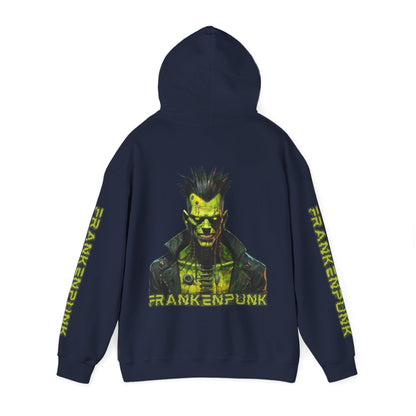 Frankenpunk Hoodie Unisex Hooded Sweatshirt by CreepyCrafts.boo