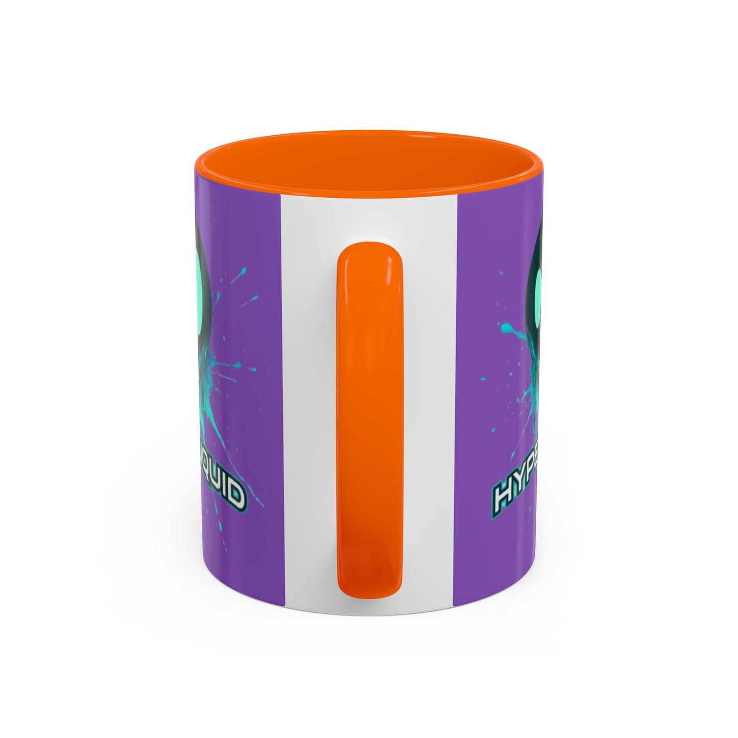 HYPE Drip Light Purple Accent Mug by cypherpunkgear.com