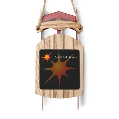 Solflare Sled Ornament by cypherpunkgear