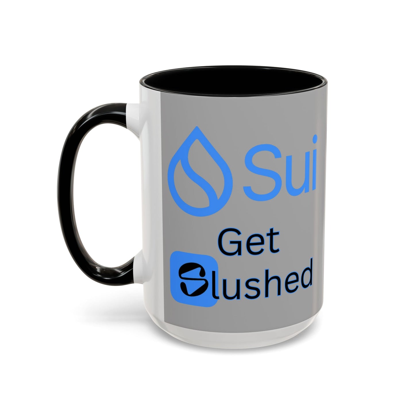 Sui: Get Slushed Grey Accent Mug by cypherpunkgear.com
