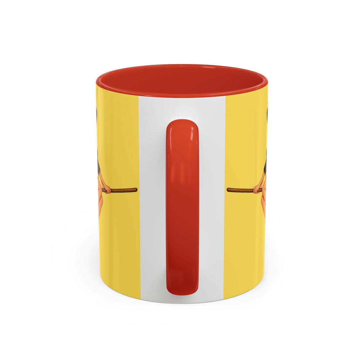 Hazel Hex Yellow Accent Mug by CreepyCrafts.boo