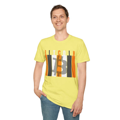 Bitcoin (BTC) LTcolors Unisex T-Shirt by cypherpunkgear