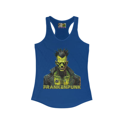 Frankenpunk Women's Racerback Tank Top by CreepyCrafts.boo