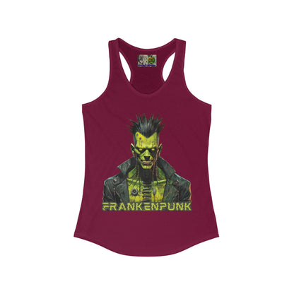 Frankenpunk Women's Racerback Tank Top by CreepyCrafts.boo
