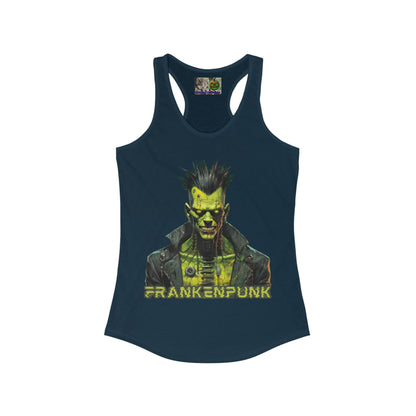 Frankenpunk Women's Racerback Tank Top by CreepyCrafts.boo
