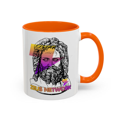 Zeus Network Accent Mug by cypherpunkgear.com