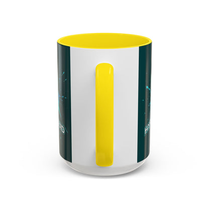HYPE Drip Dark Hyperliquid Accent Mug by cypherpunkgear.com