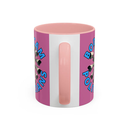 Bodycam the Politicians Cameras Pink Accent Mug by cypherpunkgear.com