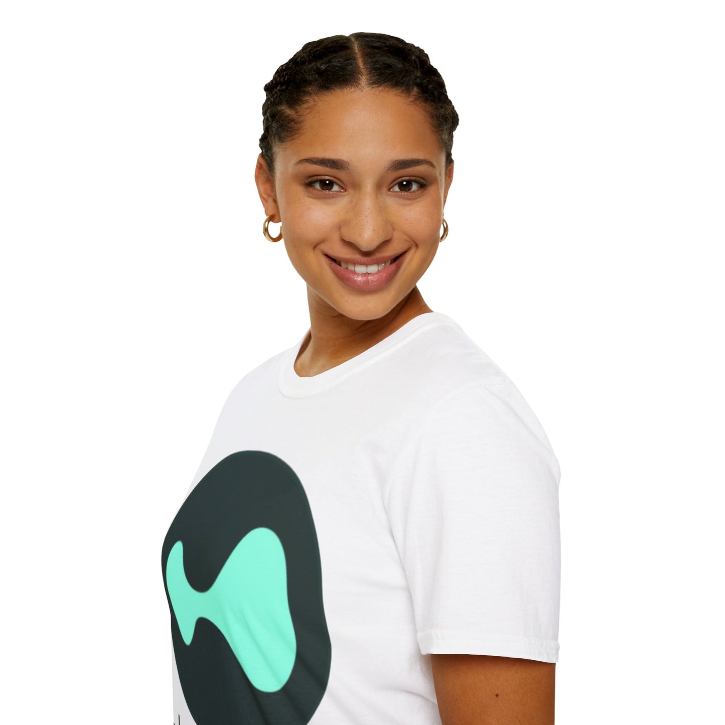 Hyperliquid Black font Unisex T-Shirt by cypherpunkgear.com