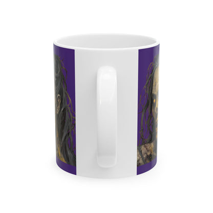 Rose Rottingham Has Risen Purple Mug by cypherpunkgear