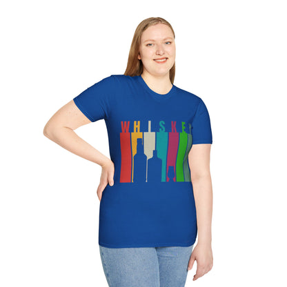 Whiskey spelled with an 'e' DKcolors Unisex T-Shirt by cypherpunkgear.com