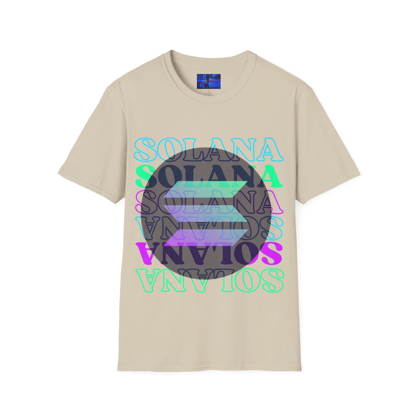 Solana, Solana, Solana (SOL) Light colors Unisex T-Shirt by cypherpunkgear.com