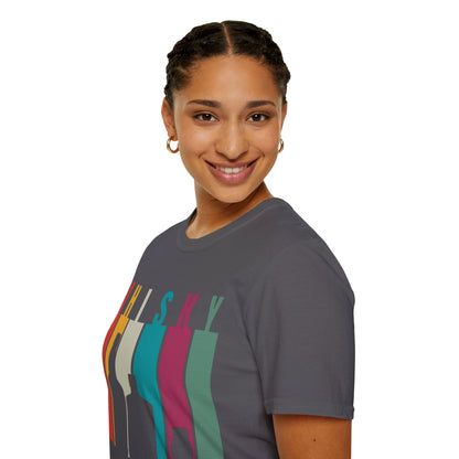 Whisky spelled without an 'e' DKcolors Unisex T-Shirt by cypherpunkgear.com