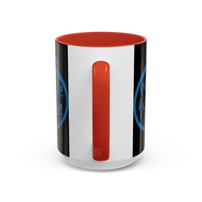Non-Fungible Inside Black Accent Mug by cypherpunkgear.com
