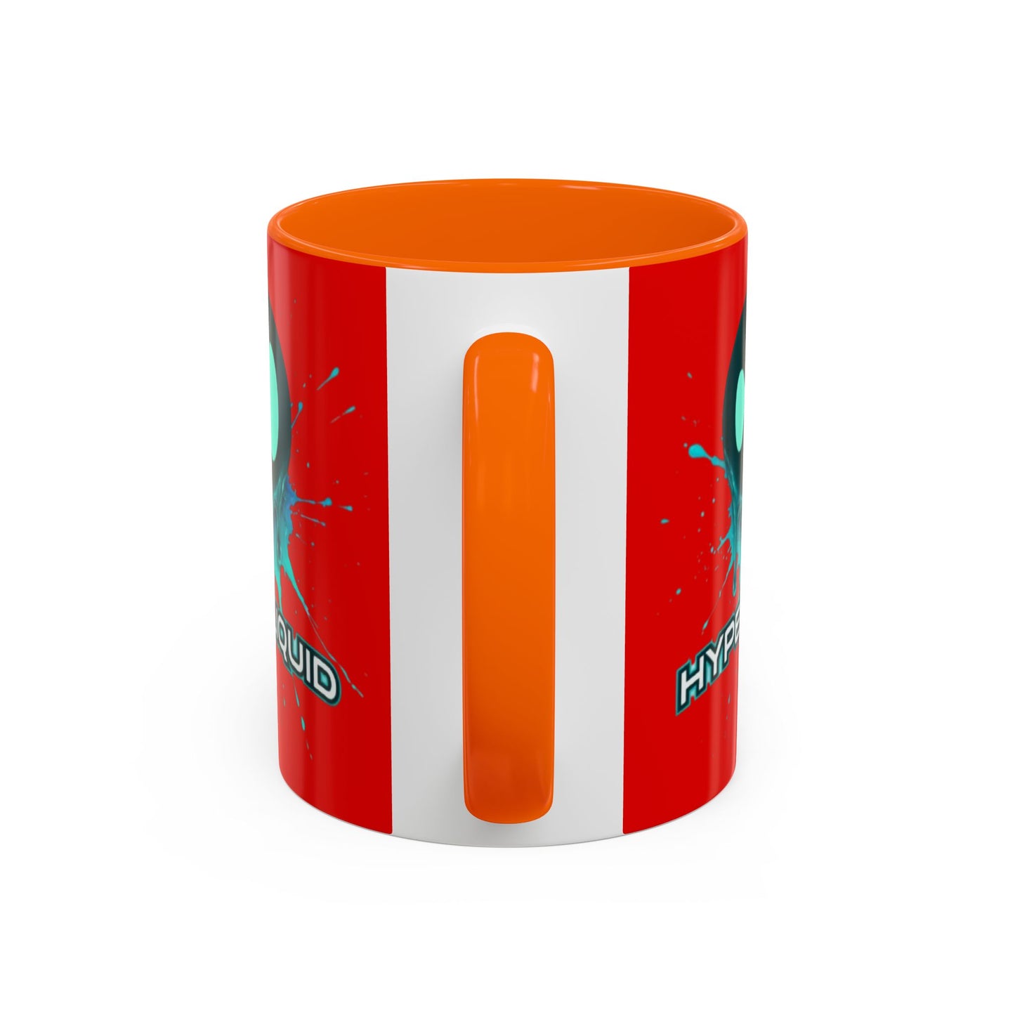 HYPE Drip Red Accent Mug by cypherpunkgear.com