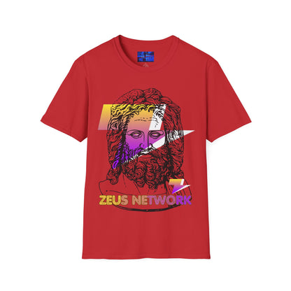 Zeus Network Light colors Unisex T-Shirt by cypherpunkgear.com