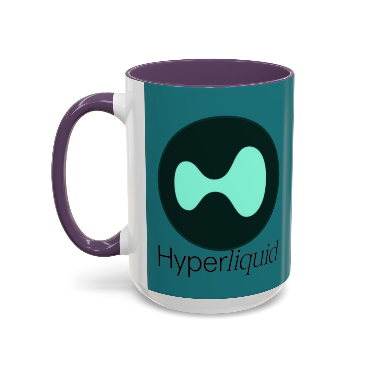 Hyperliquid Black font Hyperliquid Accent Mug by cypherpunkgear.com