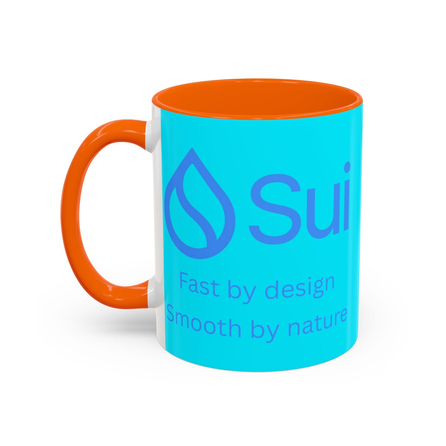 SUI Light Blue Accent Mug by cypherpunkgear.com