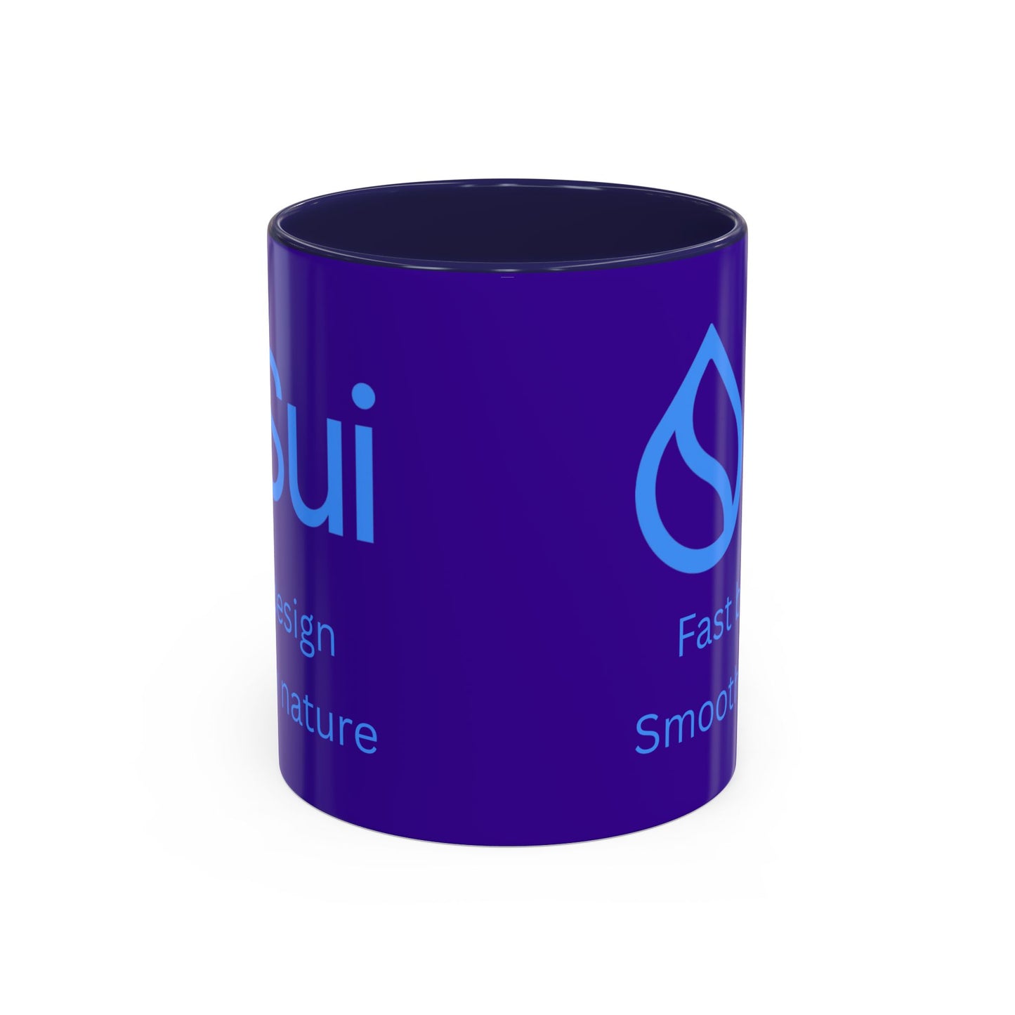 SUI Purple Accent Mug by cypherpunkgear.com