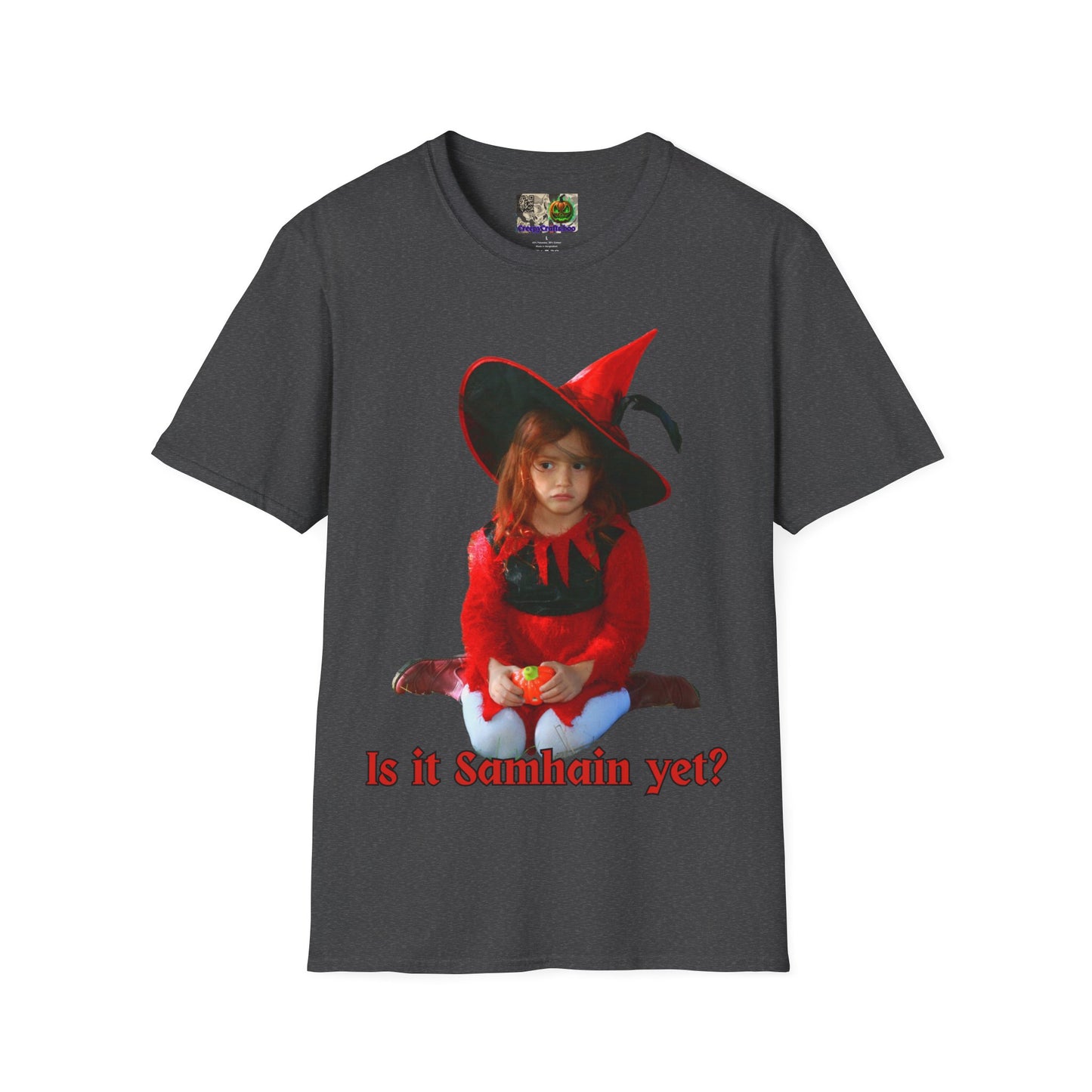 Is it Samhain yet? Dark colors Unisex T-Shirt by CreepyCrafts.boo