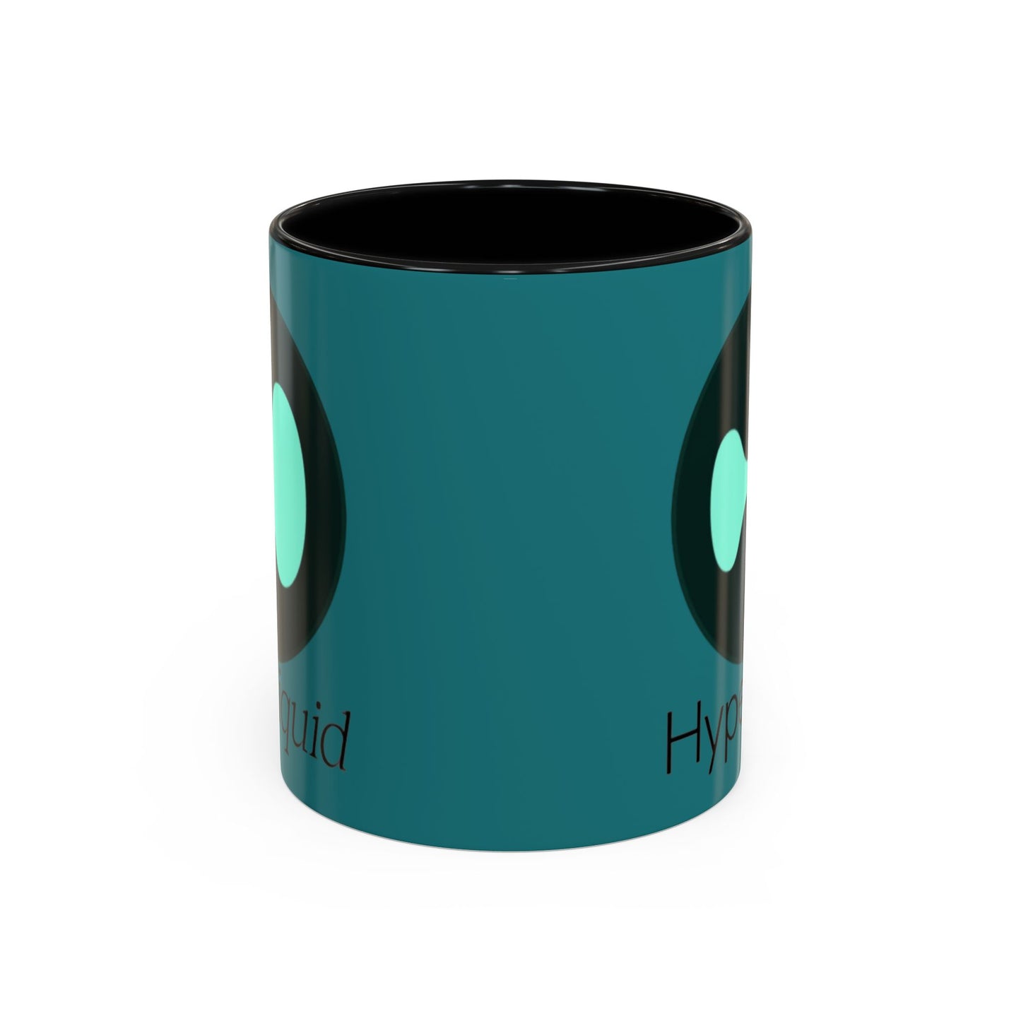 Hyperliquid Black font Hyperliquid Accent Mug by cypherpunkgear.com