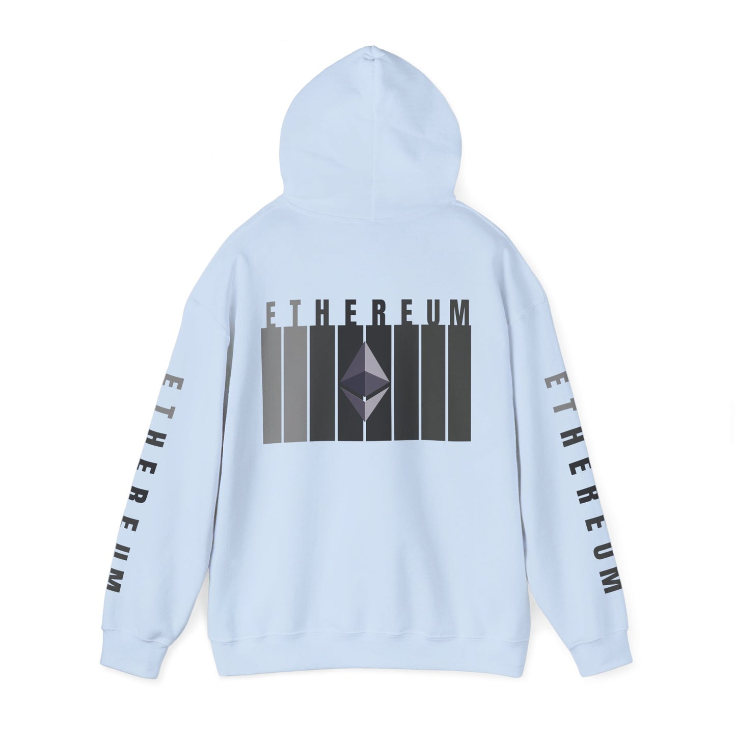 Ethereum (ETH) Hoodie Unisex Heavy Blend™ Hooded Sweatshirt by cypherpunkgear.com