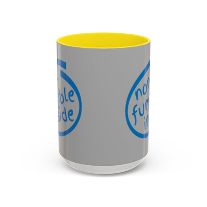Non-Fungible Inside Grey Accent Mug by cypherpunkgear.com