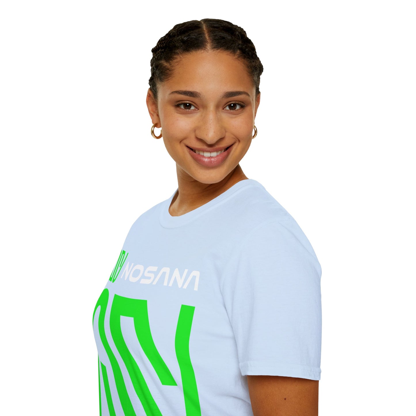 Nosana (NOS) Light colors Unisex T-Shirt by cypherpunkgear.com