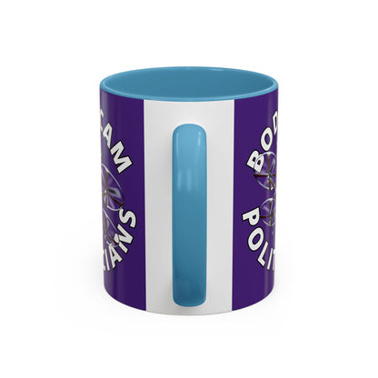 Bodycam the Politicians Drone Purple Accent Mug by cypherpunkgear.com
