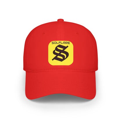 SolflareLogo Low Profile Baseball Cap by cypherpunkgear.com