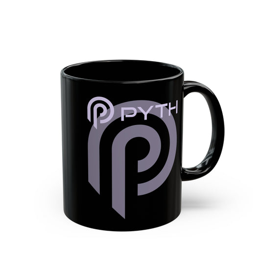 Pyth (PYTH) Black Mug by cypherpunkgear