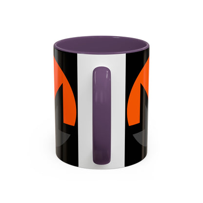 Monero (XMR) Black Accent Mug by cypherpunkgear.com