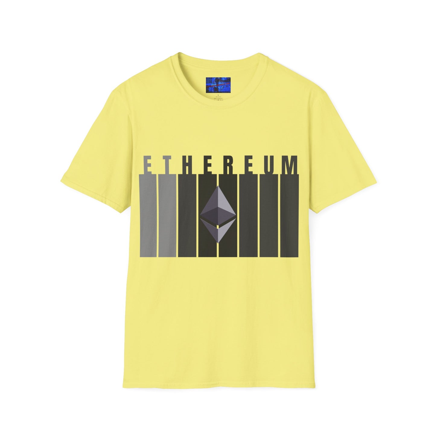 Ethereum (ETH) LTcolors Unisex T-Shirt by cypherpunkgear.com