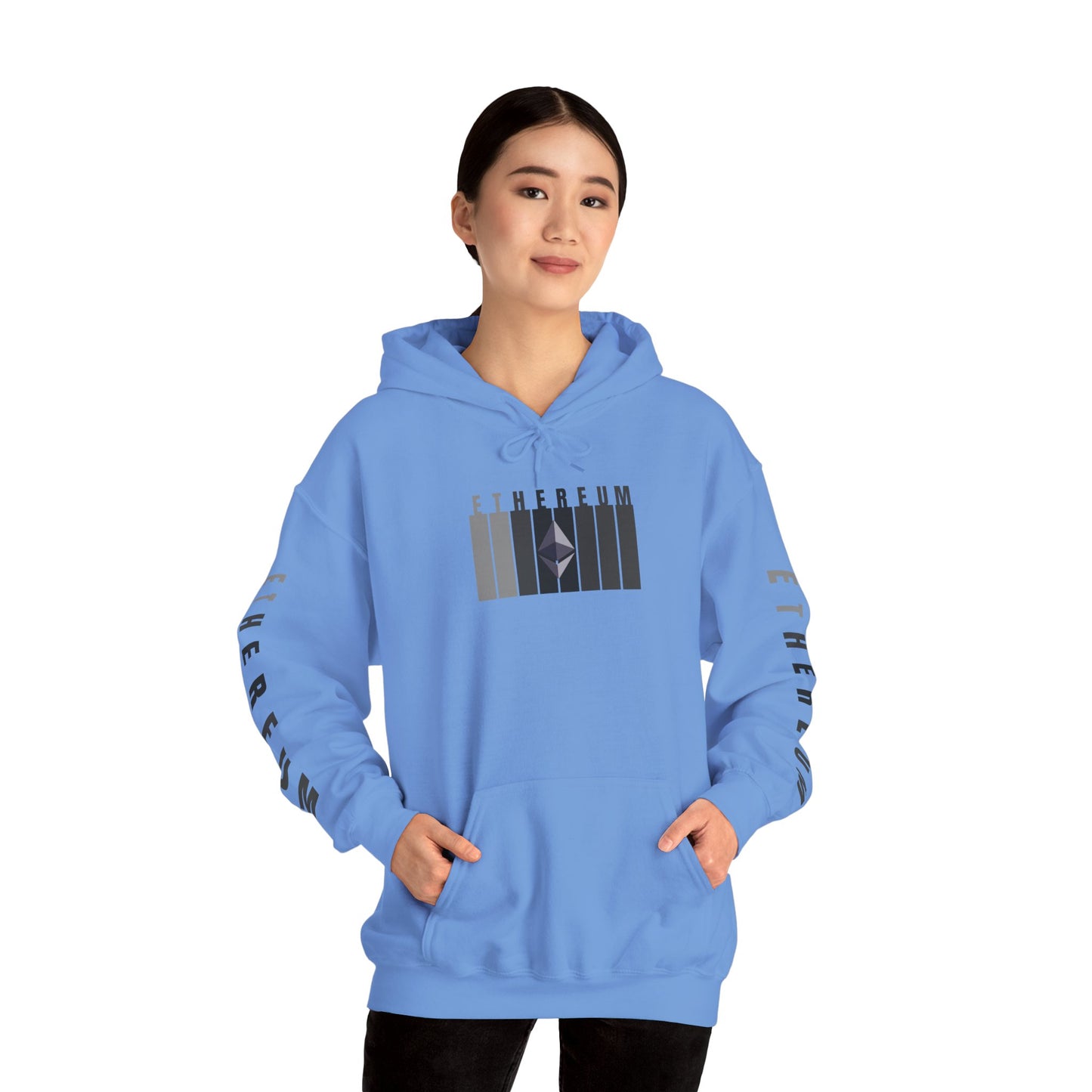 Ethereum (ETH) Hoodie Unisex Heavy Blend™ Hooded Sweatshirt by cypherpunkgear.com