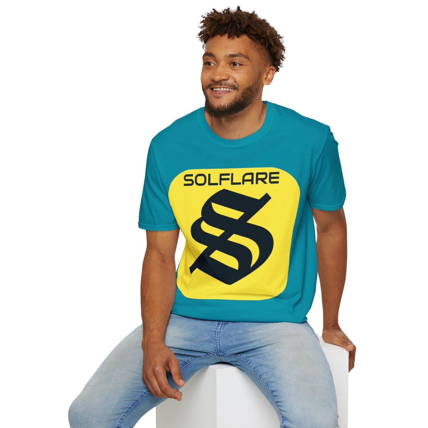 SolflareLogo Dark colors Unisex T-Shirt by cypherpunkgear.com